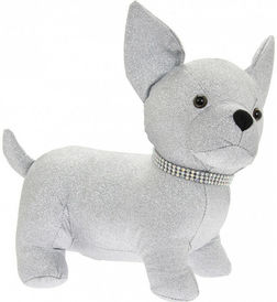 Silver Bling Chihuahua Door Stop by The Leonardo Collection