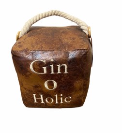 Gin O Holic Doorstop Cube