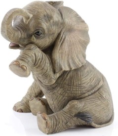 The Leonardo Collection Missing You Elephant Ornament LP04066