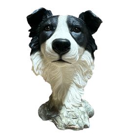 Border Collie Bust Ornament Gift