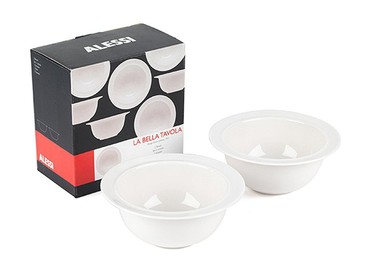 Alessi La Bella Porcelain 16cm Cereal Bowls Set of 6