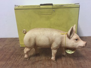 Small Standing Pig Statue by Leonardo Collection