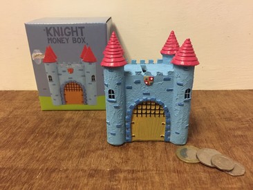 Kids Castle Money Box BNIB Christening Gift