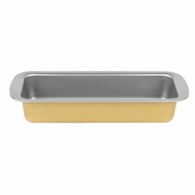 Gold & Silver 30cm Non-Stick Loaf Bread Cake Baking Oven Pan Tin Tray