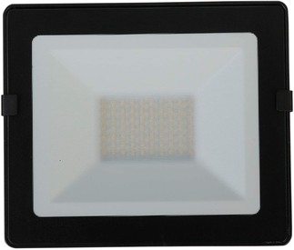Luceco 50W Black LED Eco Slimline Floodlight 18.4cm x 16.5cm x 5.2cm