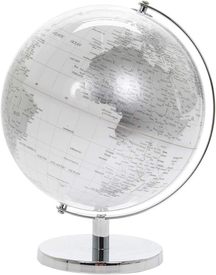Rotating World Globes with Metal Stand