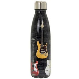 500ml Guitar Stainless Steel Water Bottle Insulated Metal Sport & Gym Drinks Flask