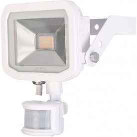 Luceco Guardian Slimline LED 22W Security Floodlight Warm White With PIR 1800 Lumens