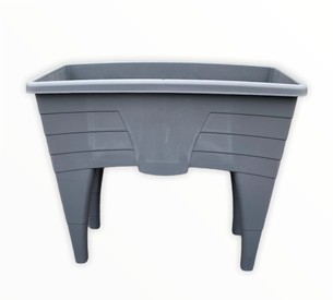 Anthracite Curved Grow Table XXL Grey Home Planting Box Indoor Outdoor Vegetable Growing
