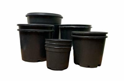 11pc Plastic Nursery Pots Garden Plant Pot - Starter Set