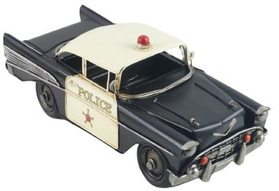 Metal Tin Police Car Model