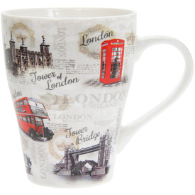 The Leonardo Collection LP41339 Vintage London Mug