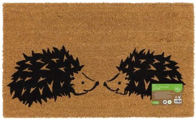 Latex Backed Hedgehog Doormat Coir