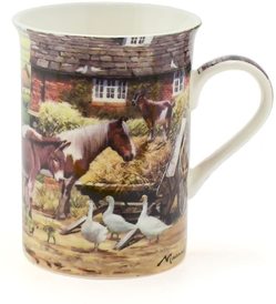 Country Life Classic Farmyard Animals Mug by The Leonardo Collection