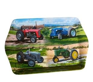 Classic Tractor Melamine Small Tray by The Leonardo Collection