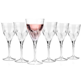 RCR Fluente Set of 6 Crystal Wine Glass Set