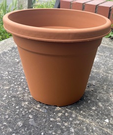 Self-Watering 21cm Round Grow Pot terracotta