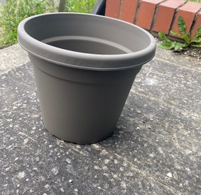 Self-Watering 21cm Round Mocha Grow Pot