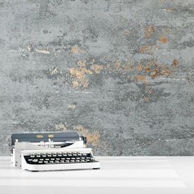 Grandeco Industrial Stone Concrete Wallpaper Grey Copper Paste the Wall GT1201