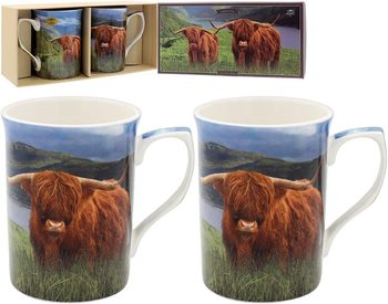 Set of 2 Highland Cow Mugs
