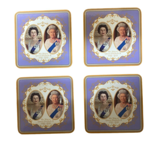 Her Majesty Queen Elizabeth II Set of 4 Coasters