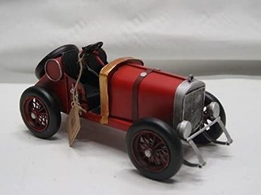 Red Classic tin model car LP28269