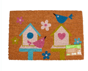 Birdhouse Coir Doormat 40cm x 60cm