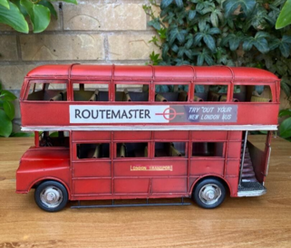 London Bus Tin Model  Vintage Transport