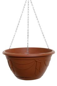 Terracotta Hanging Basket Planter Whitefurze