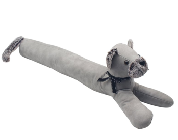 Grey Colour Cat Draught Excluder