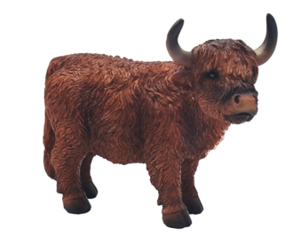Small Standing Highland Cow Statue LP72467