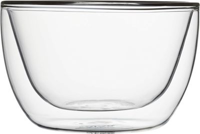 Villeroy & Boch 10.5 cm Double Walled Glass Bowl Set of 2