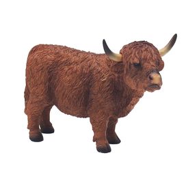 Highland Cow Ornament Figurine standing medium size lp62