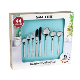 44 Piece Stainless Steel Cutlery Set -8 Different Items in Christmas Cutlery Set