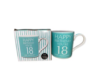 18th Birthday Mug Brand New in Box