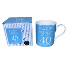 40th Birthday Mug Brand New in Box