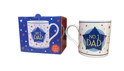 Number 1 Dad Mug Brand New in Box