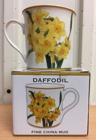 Daffodil Mug Brand New in Box Made from Fine China