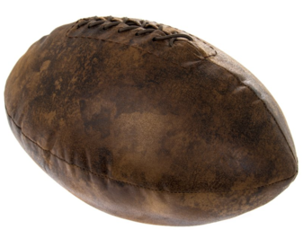 Rugby Ball Door Stop by The Leonardo Collection