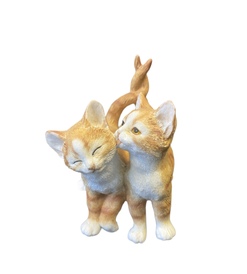 Playtime Ginger Cats Statue by Leonardo Collection