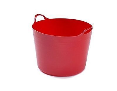 14L Small Red Plastic Builders Buckets