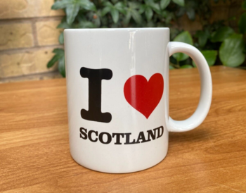 I Love Scotland Mug Brand New in Box