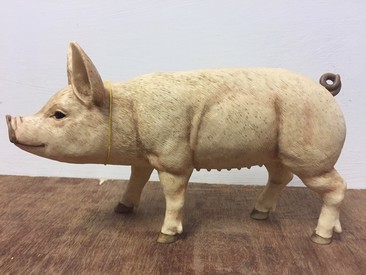 Medium Standing Pig Statue by Leonardo Collection