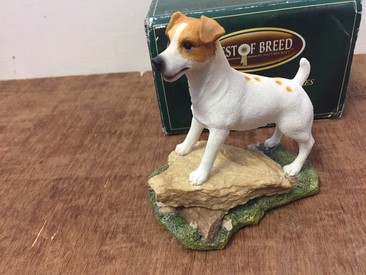 Playful Jack Russell Statue by Best of Breed