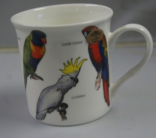 Tropical Birds Mug by Leonardo Collection