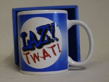 Lazy Twat Mug BNIB - Funny Novelty Mug