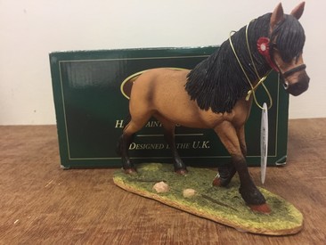 Native Mountain and Moorland Horse Ornament Figurine by Best of Breed