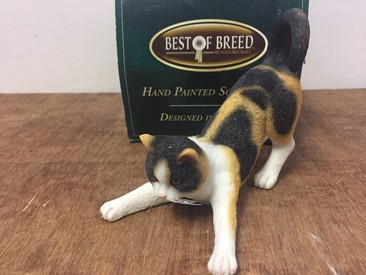 Tortoiseshell Cat Ornament Figurine by Best of Breed