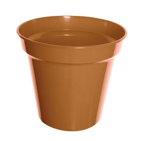2x 8 Inch Plant Pots - Terracotta Colour