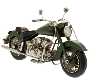 Green Motorbike Model BNIB by Leonardo Collection